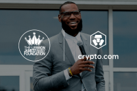 Crypt.com、レブロンとのパートナーシップを通し彼の学校でブロックチェーン学習のサポート